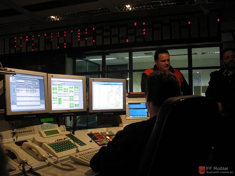 Bild 3 von 5 Einsatzzentrale der BF N&uuml;rnberg