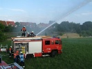Flächenbrand: Wasser aus vollen Rohren
  