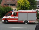 Die Höhenrettungsgruppe der Berufsfeuerwehr Nürnberg trifft ein
  