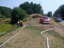 Die FF Cadolzburg übernahm die Wasserförderung v...
  