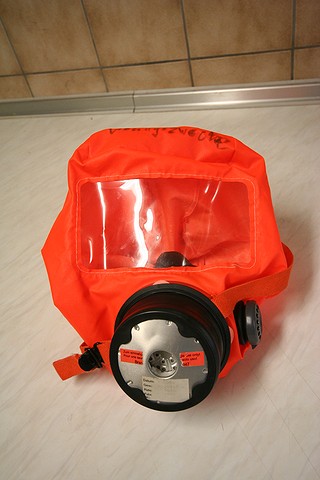 Bild des/der Ausrüstungsgegenstands/-gegenstände (Brandfluchthaube)